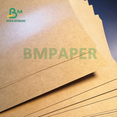 Acque resistenti 250gm + 15g PE rivestito Kraft Paper Roll per coppe usa e getta 770mm