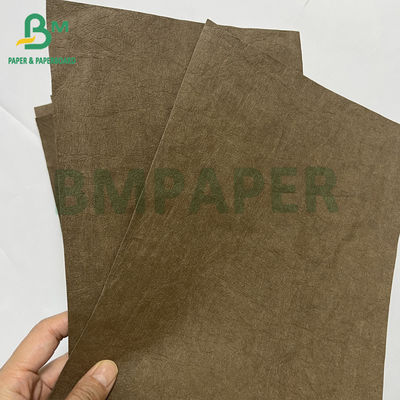 0.55mm resistenza alle lacrime colorato tex kraft carta lavabile tessuto