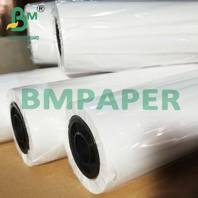 Carta a legame bianco da 36&quot; x 500ft 3&quot; per stampanti a getto d'inchiostro a grande formato