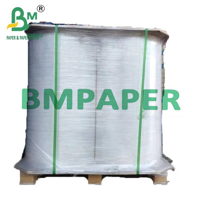 60 gm 15 mm Carta di base di paglia bianca per bevande di succo