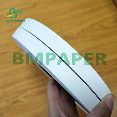 60 gm 15 mm Carta di base di paglia bianca per bevande di succo