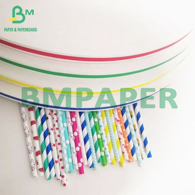 60 gm 120 gm 5 pollici di base biodegradabile MG carta artigianale per paglia da bere