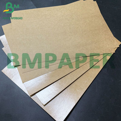 300 g + 15 g PE rivestito su un lato carta kraft marrone impermeabile all'olio per imballaggio