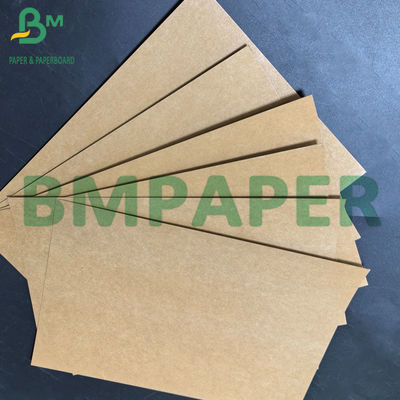 300 g + 15 g PE rivestito su un lato carta kraft marrone impermeabile all'olio per imballaggio