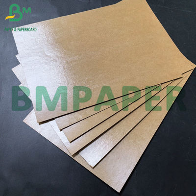 300 g + 15 g PE rivestito su un lato carta kraft marrone impermeabile all'olio per imballaggio