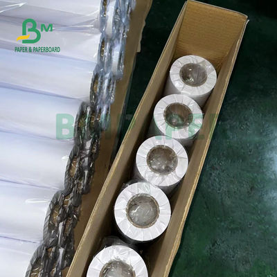 Rollo di carta CAD non rivestito da 20 libbre per stampanti a getto d'inchiostro