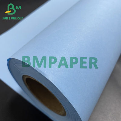 Blu Plotter Paper Roll Double Side Blueprint Paper personalizzato Larghezza 50m 100m 150m Lunghezza