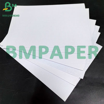 1.5 mm F Flute White Riciclata Carta ondulata per scatole pieghevoli
