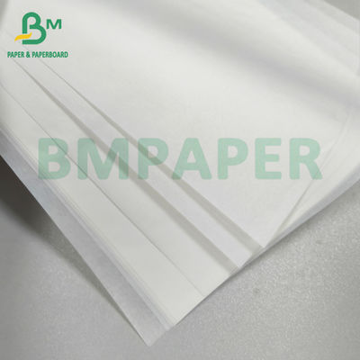 34gm 38gm 50gm Carta bianca resistente al grasso Piatto alimentare