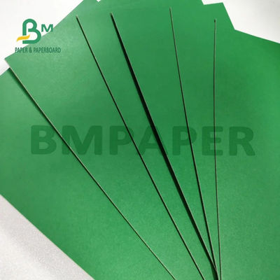 1MM 2MM Carte colorate in cartone laminato verde per custodia cosmetica