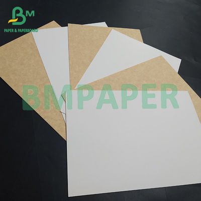 200 gm 300 gm CKB cartone kraft bianco rivestito per scatole per cibo da asporto