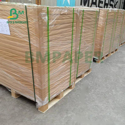80 gm C1S Carta bianca ricoperta di alta lucentezza per etichette di bevande 70 x 100 cm