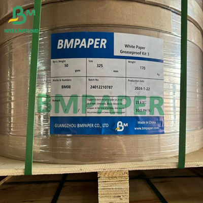 Carta di imballaggio alimentare di alta qualità di larghezza 325 mm e 650 mm