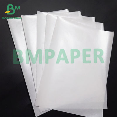 30 gm 60 gm carta kraft bianca lucida di lato singolo per prodotti alimentari