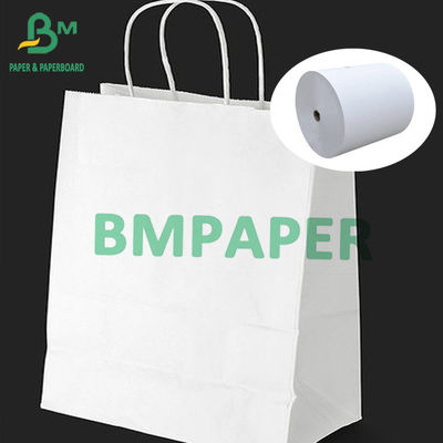 Cartuccia di carta kraft bianca per sacchetto 120g 150g stampabile MG Kraft 787mm 1092mm largo