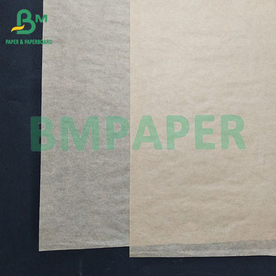 40 gm carta da imballaggio marrone impermeabile al grasso impermeabile all'acqua per imballaggi per hamburger