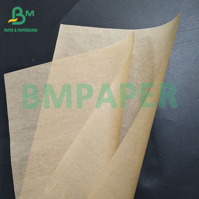 40 gm carta da imballaggio marrone impermeabile al grasso impermeabile all'acqua per imballaggi per hamburger