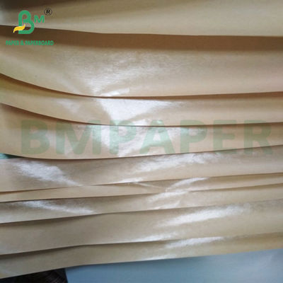Carta Kraft ricoperta di silicone marrone rilasciata carta Kraft 80gm per etichette