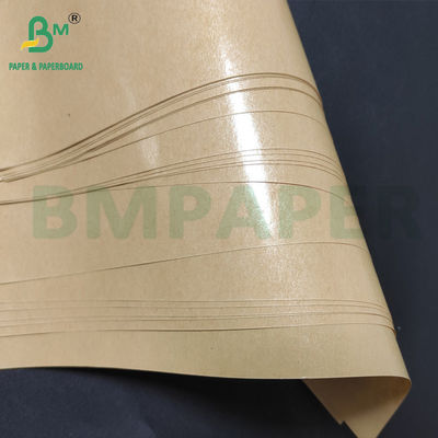 Carta Kraft ricoperta di silicone marrone rilasciata carta Kraft 80gm per etichette