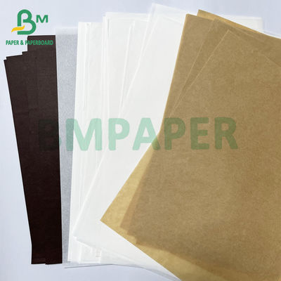 Cupcake Liner 38 50 GSM Carta da forno a prova d'olio bianco marrone per caffè