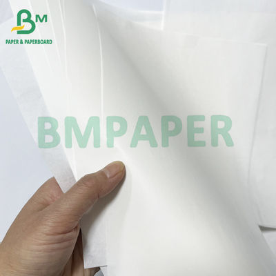 Carta bianca liscia non rivestita per etichette riciclabile da 45 gm