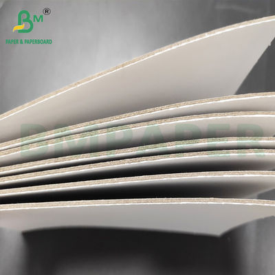1.1mm 1.2mm White Chipboard Medium Weight Sheets di cartone Bianco su entrambi i lati