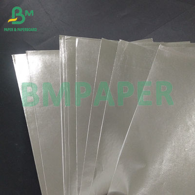 70 gm 763 mm Rulli di carta argentei impermeabili e sommergibili alluminati per etichette di birra