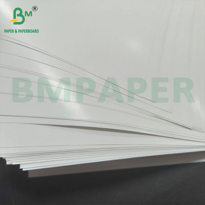 Carta per etichette di un lato rivestita e lucida 80gm 90gm carta bianca C1S