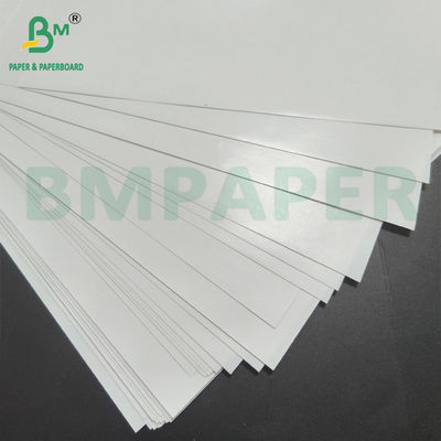 Carta per etichette di un lato rivestita e lucida 80gm 90gm carta bianca C1S