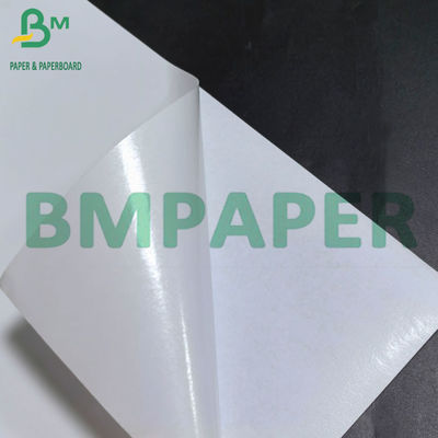 Carta adesiva PP adesiva bianca da 80 mm con carta lucida da 80 g per la stampa laser