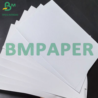Carta adesiva PP adesiva bianca da 80 mm con carta lucida da 80 g per la stampa laser
