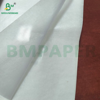 Resistenza all'olio Permeabilità all'aria 17 g - 40 g Carta bianca traslucida per avvolgimento