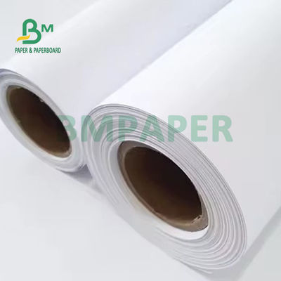 100 gm 150 gm Matt rivestito CAD Plotter Paper Roll 24' 36' X 300ft Dye Ink