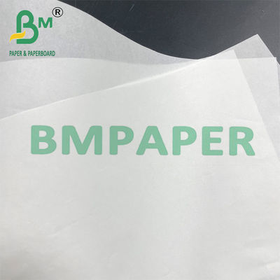 Carta bianca impermeabile a olio per le tazze da forno 38 gm 40 gm