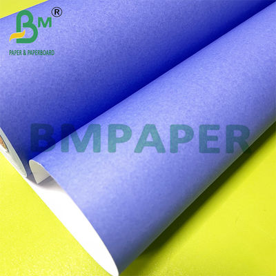 24 pollici x 50m Blu violace carta di cartone per disegno CAD 2' core