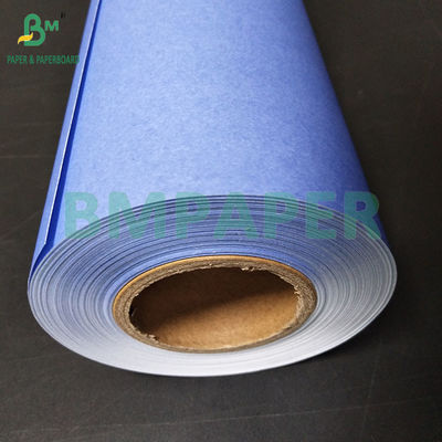 18&quot; 20LB Single Side Purple Blue CAD Plotter Paper 2&quot; Core Per Ingegneria Copia elettrostatica