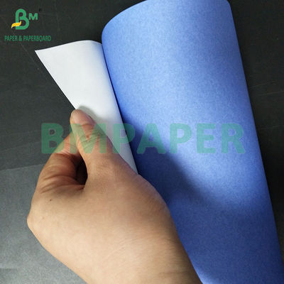 18&quot; 20LB Single Side Purple Blue CAD Plotter Paper 2&quot; Core Per Ingegneria Copia elettrostatica