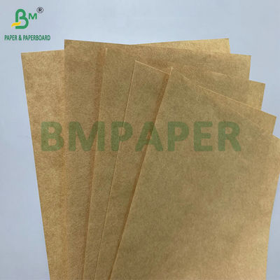 Carta kraft marrone non rivestita 50 gm 60 gm 180 mm 715 mm per la fabbricazione di sacchetti alimentari