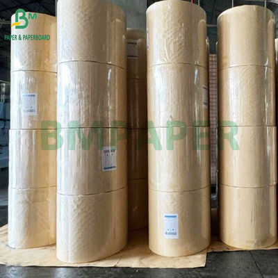 Superficie liscia 70gm 90gm marrone carta resistente 500mm x 100m