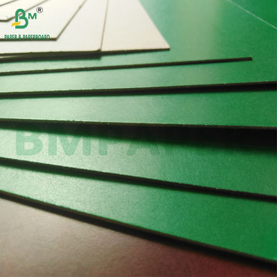 Cartone verde laminato lucido Grigio retro 1,2 mm 1,4 mm per cartelle
