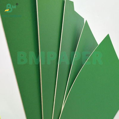 1.2MM Carta glossosa rivestita ad alta rigidità verde stratificata grigio