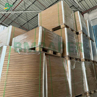 2mm 2.5mm Un lato Blu Laminato Grigio Back Board per Gift Box 31 x 43 pollici