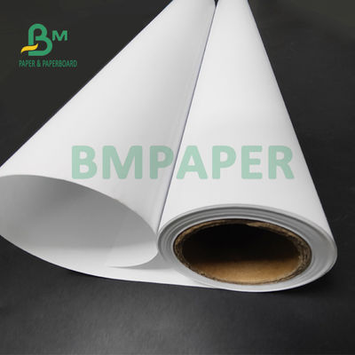 108GSM 180GSM Rollo di carta per la stampa grafica rivestito con plotter per la stampa grafica 36' x 50m