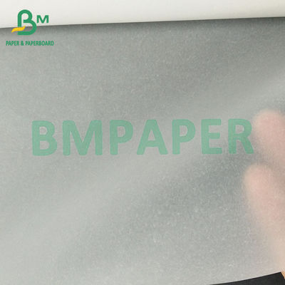 73 gm 610 mm*50 m Bianco carta da tracciatura per buona stampa Traslucida Rulli di imballaggio