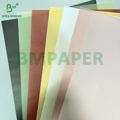 100 GSM Oro liscio Premium Rosa Rollo di carta semitransparente 889mm Larghezza