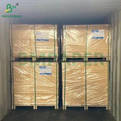 100 GSM Oro liscio Premium Rosa Rollo di carta semitransparente 889mm Larghezza
