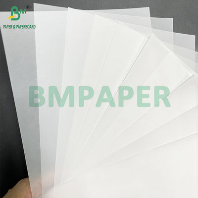 A3 Tracing Pad 55gm 105gm Carta bianca trasparente di vellum Stampa a getto d'inchiostro