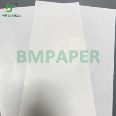 Un lato lucido 62 65 GSM bianco bagnato - Rollo di carta resistente per la fabbricazione di etichette