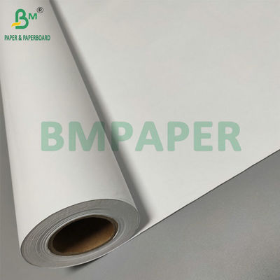 24' x 150ft rivestito 28lb Inkjet Plotter Paper Bond Roll 2' Core