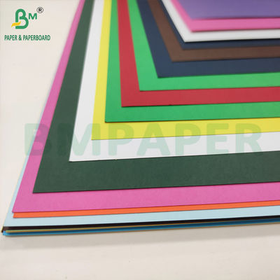 Carta bianca e colorata non rivestita 70 gm 80 gm carta artigianale a colori